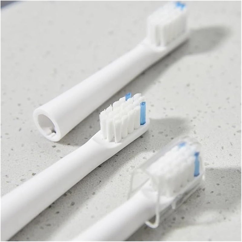 Replacement Toothbrush Heads Compatible for Realme N1 N2 RTX2103 SN301 16pcs White Soft Bristles - Image 4